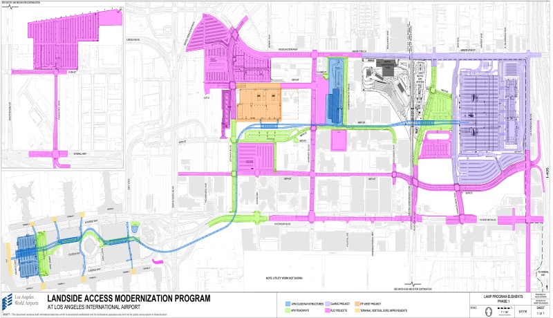 LAMP Map showing half portion of the whole project